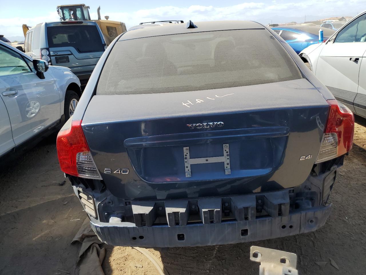 2008 Volvo S40 VIN YV1MS382X82380963 Copart auction photo, rear end damage thumbnail 6