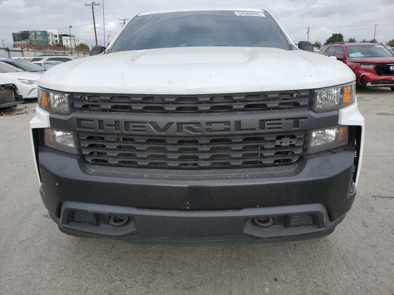 2020 Chevrolet Silverado VIN 1GCRYAEF7LZ166356 Copart auction photo, rear end / side damage thumbnail 5