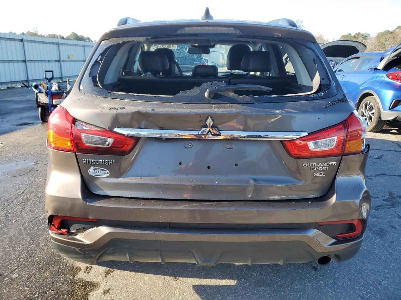 2018 Mitsubishi Outlander VIN JA4AR4AW5JU009107 Copart auction photo, rear end damage thumbnail 6