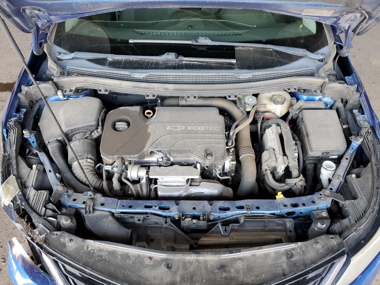 2017 Chevrolet Cruze VIN 1G1BE5SM9H7280259 Copart auction photo, front end / side damage thumbnail 11