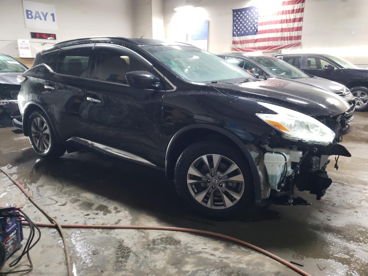 2016 Nissan Murano VIN 5N1AZ2MH0GN128477 Copart auction photo, front end damage thumbnail 4