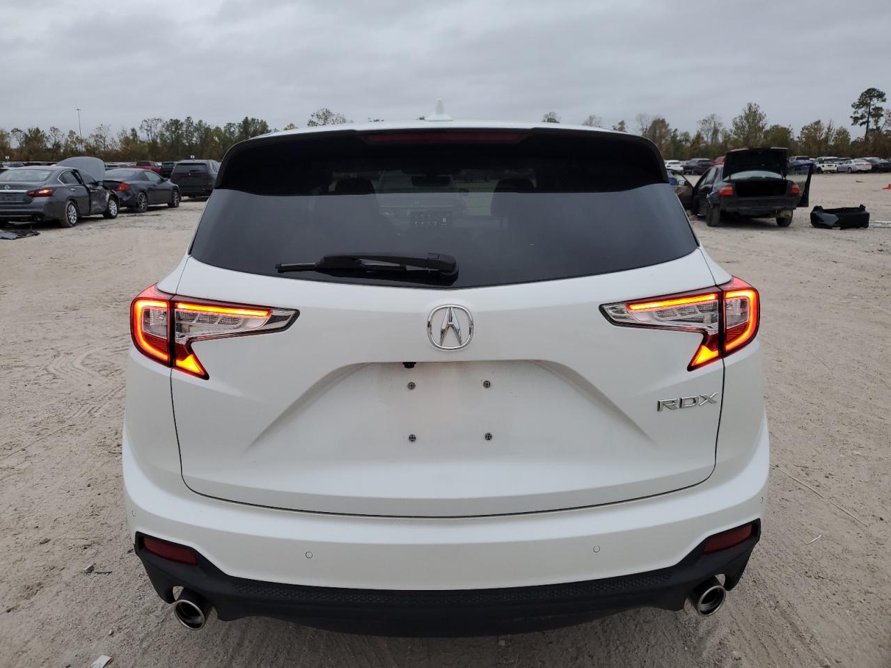 2020 Acura RDX VIN 5J8TC1H57LL020776 Copart auction photo, side damage thumbnail 6