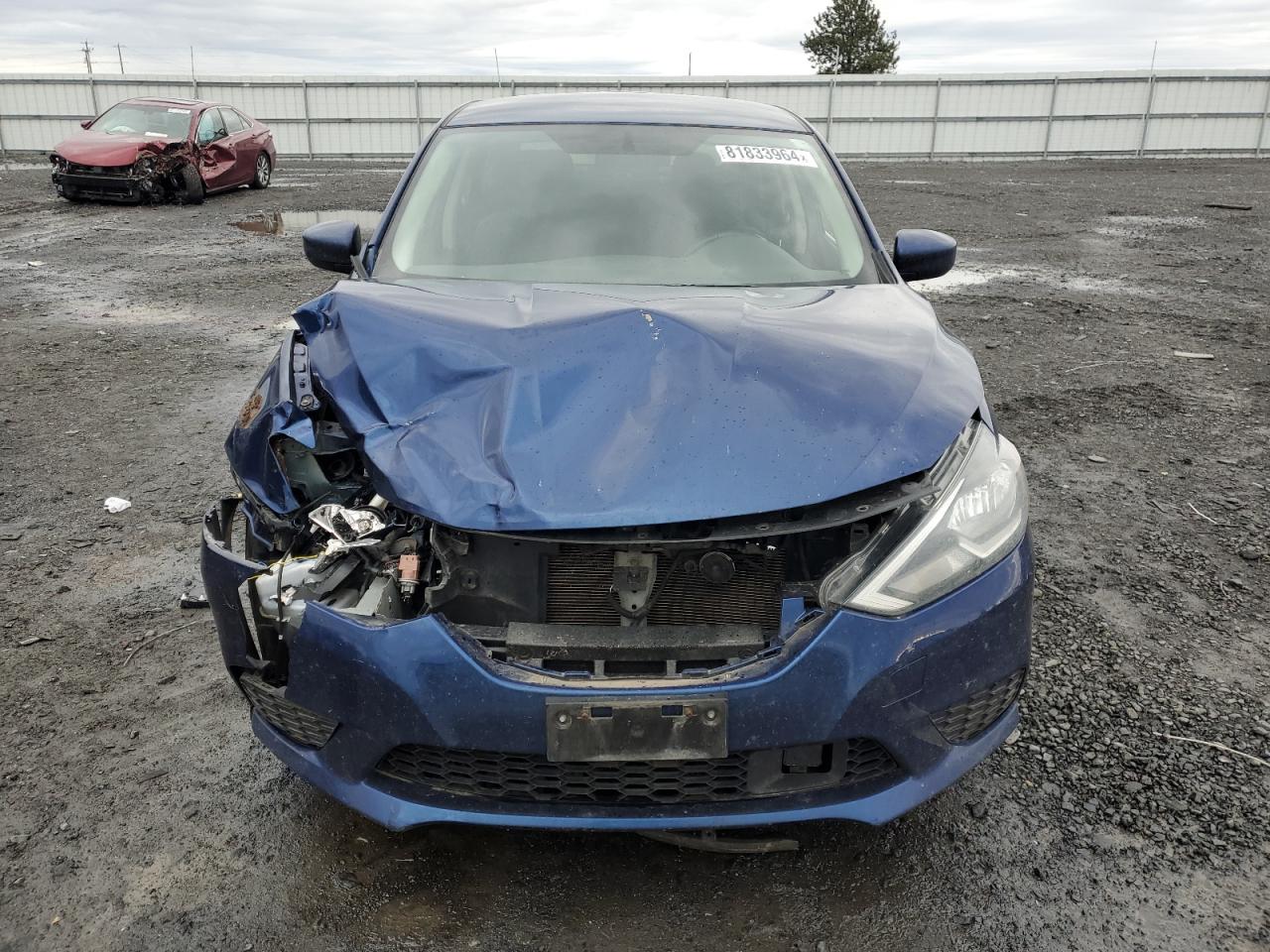2018 Nissan Sentra VIN 3N1AB7AP9JY216815 Copart auction photo, front end / side damage thumbnail 5