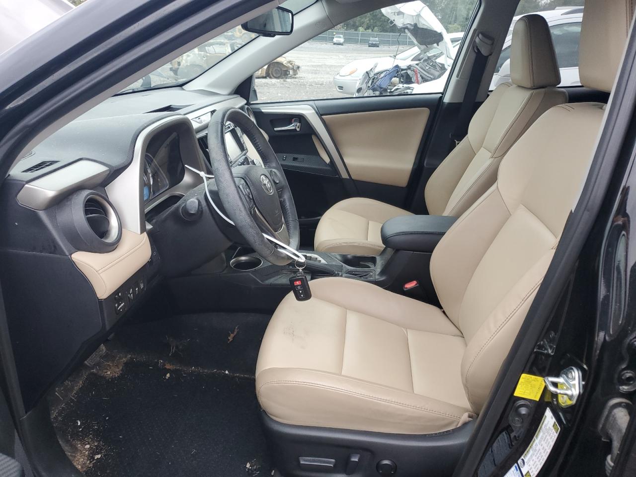 2014 Toyota RAV 4 VIN 2T3DFREV4EW172141 Copart auction photo, rear end damage thumbnail 7