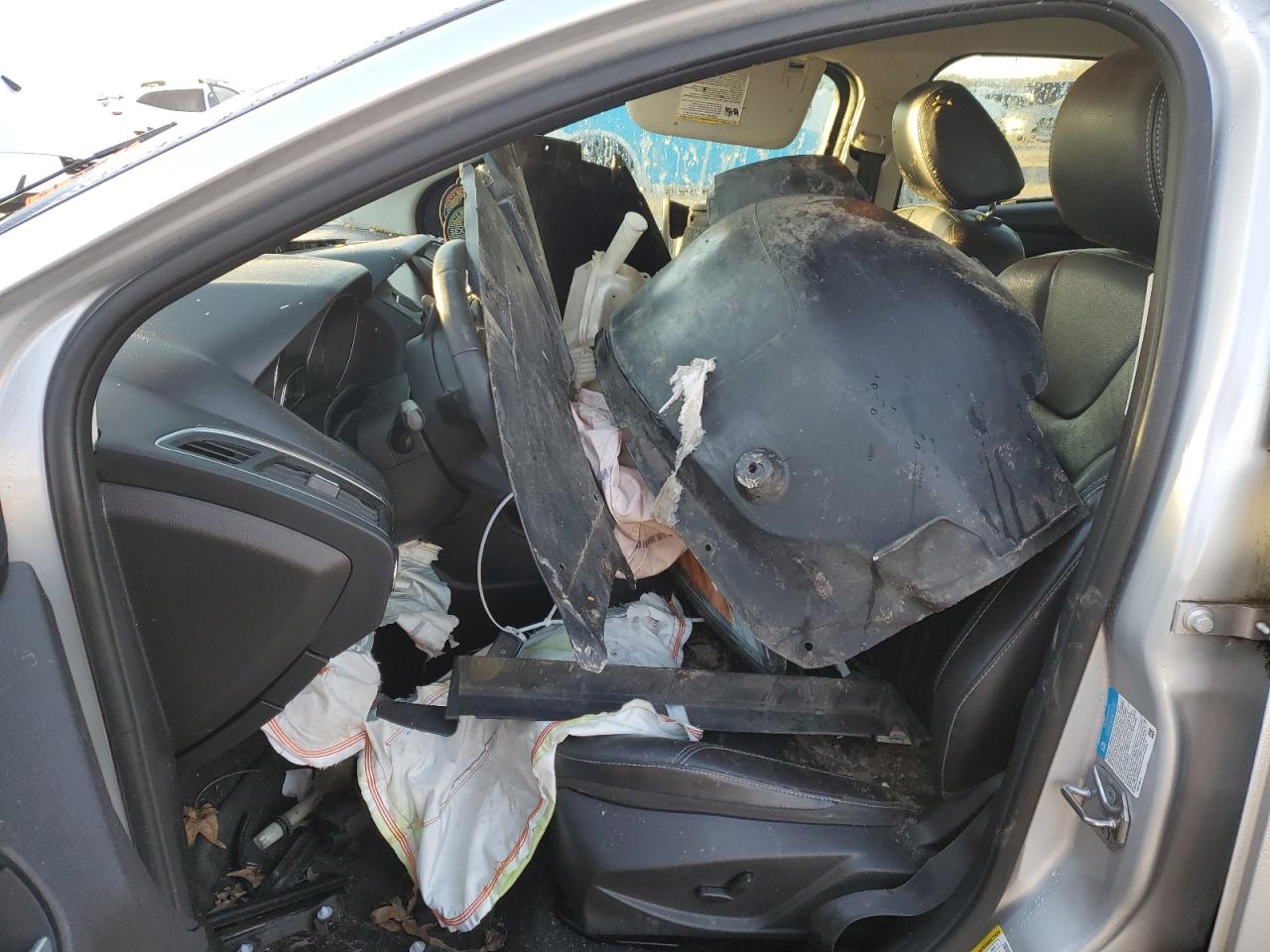 2014 Ford Focus VIN 1FADP3J23EL439932 Copart auction photo, front end damage thumbnail 7