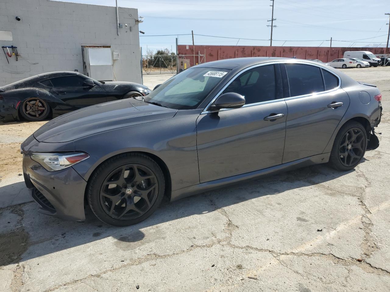 2019 Alfa Romeo Giulia VIN ZARFAMAN2K7621300