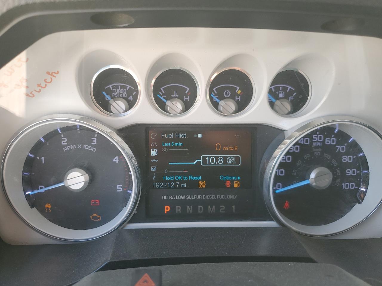 2012 Ford F250 VIN 1FT7W2BT7CEA69811 Copart auction photo, front end damage thumbnail 9