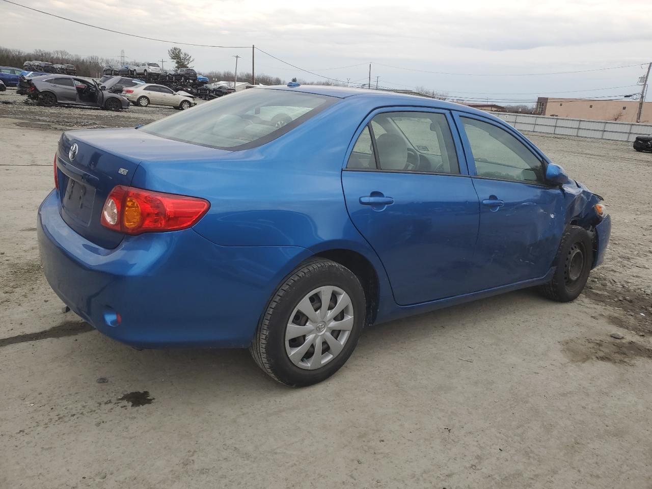 2010 Toyota Corolla VIN JTDBU4EE9AJ077826 Copart auction photo, front end / side damage thumbnail 3
