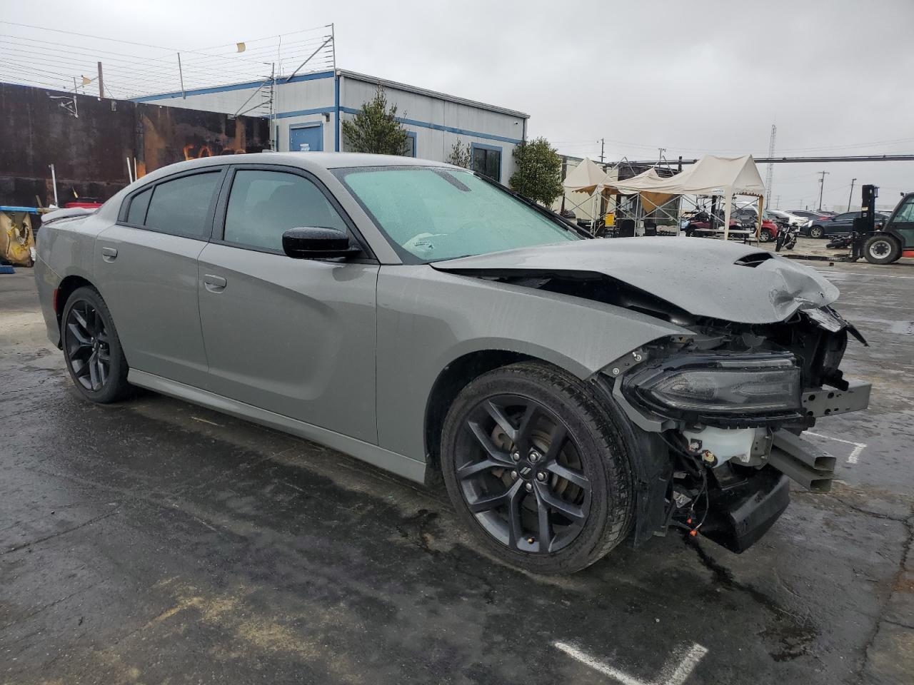 2019 Dodge Charger VIN 2C3CDXHGXKH673537 Copart auction photo, front end damage thumbnail 4
