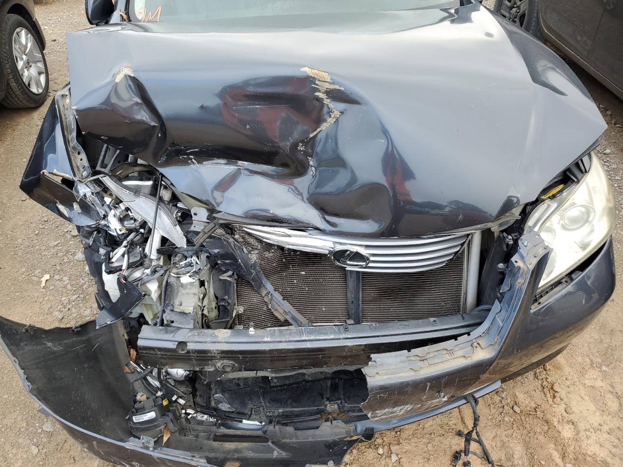 2007 Lexus ES VIN JTHBJ46G272094767 Copart auction photo, front end / side damage thumbnail 13