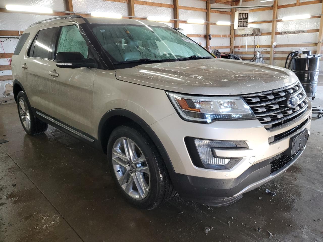 2017 Ford Explorer VIN 1FM5K8D80HGB44421 Copart auction photo, side damage thumbnail 4
