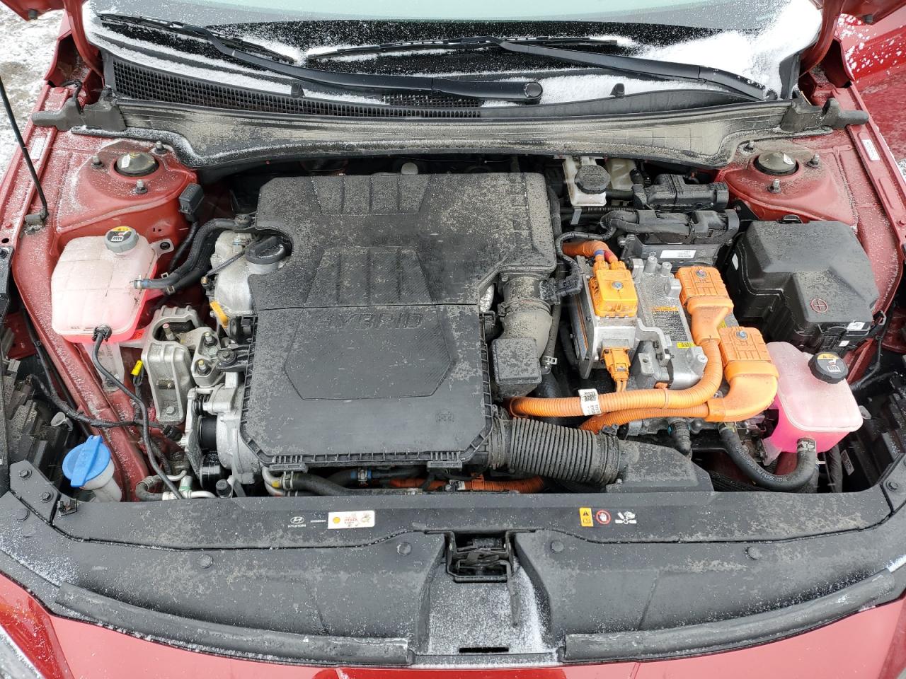 2022 Hyundai Elantra VIN KMHLM4AJXNU017156 Copart auction photo, undercarriage damage thumbnail 11