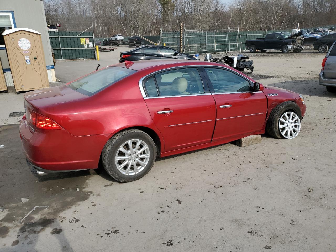 2011 Buick Lucerne VIN 1G4HC5EM1BU113854 Copart auction photo, side damage thumbnail 3