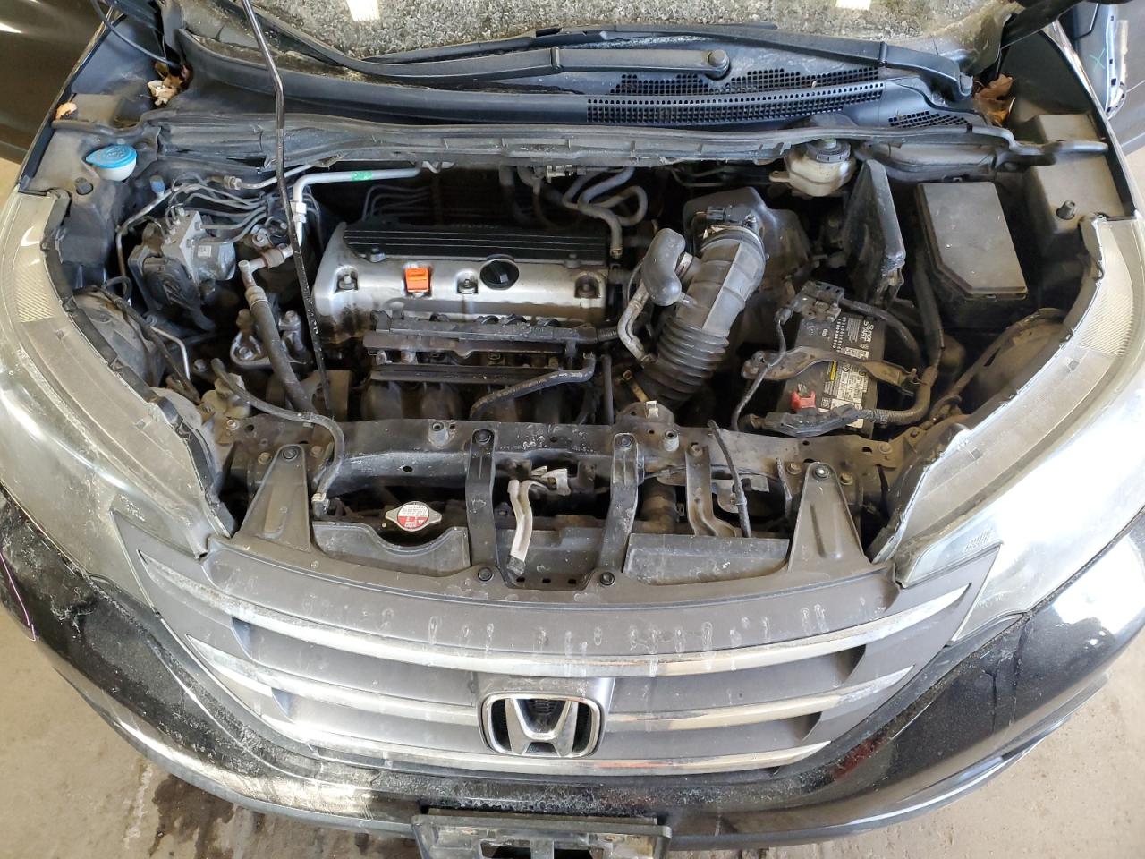 2013 Honda CR-V VIN 2HKRM4H77DH675826 Copart auction photo, side damage thumbnail 12