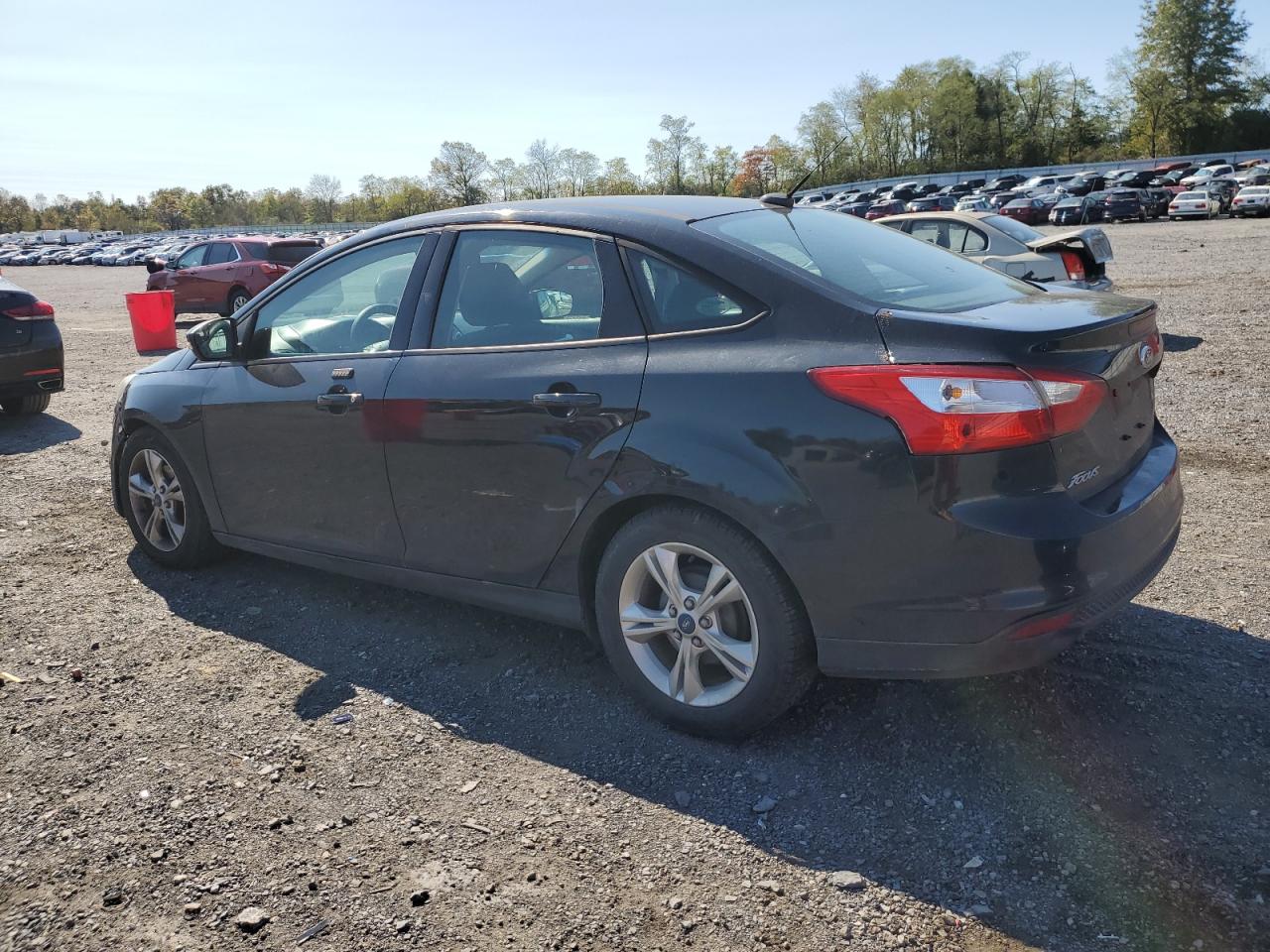 2014 Ford Focus VIN 1FADP3F21EL105973 Copart auction photo, front end damage thumbnail 2