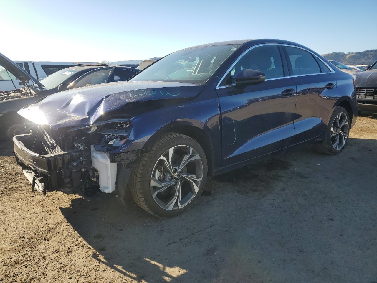 2022 Audi A3 VIN WAUGUDGY0NA066455