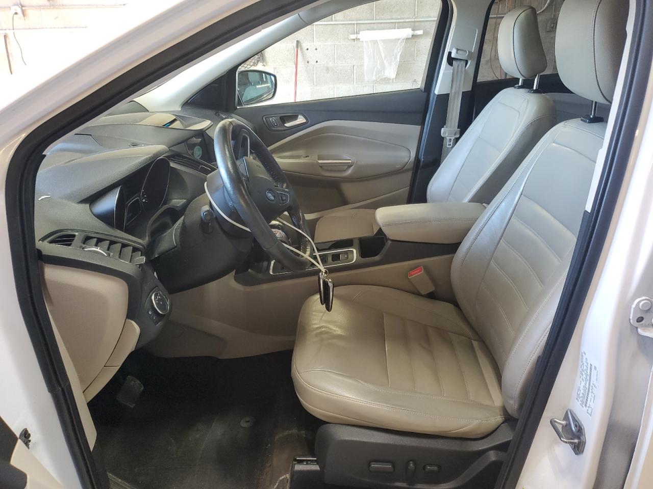 2018 Ford Escape VIN 1FMCU9J94JUD55195 Copart auction photo, front end damage thumbnail 7