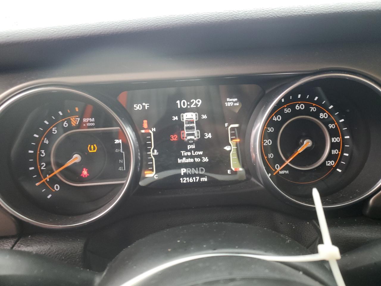 2019 Jeep Wrangler VIN 1C4HJXDG7KW539215 Copart auction photo, rear end damage thumbnail 9