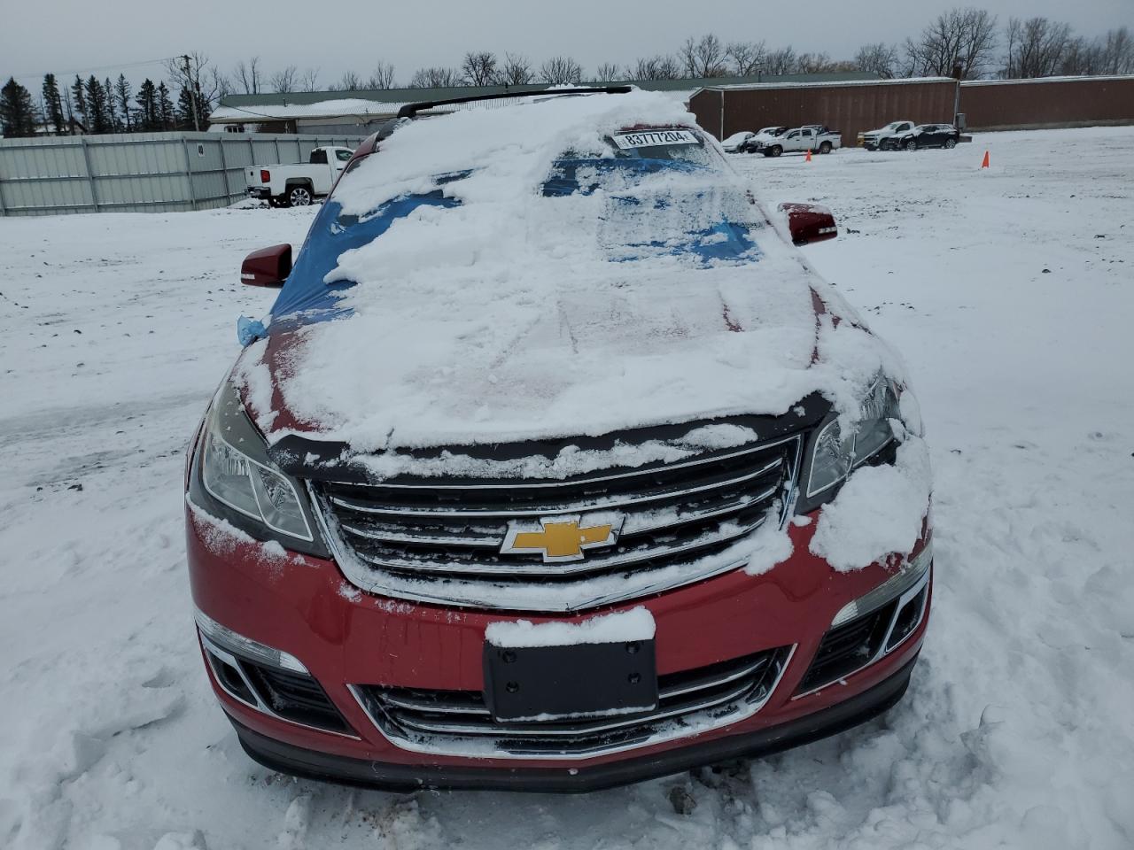 2014 Chevrolet Traverse VIN 1GNKVGKD9EJ177755 Copart auction photo, vandalism / all over damage thumbnail 5