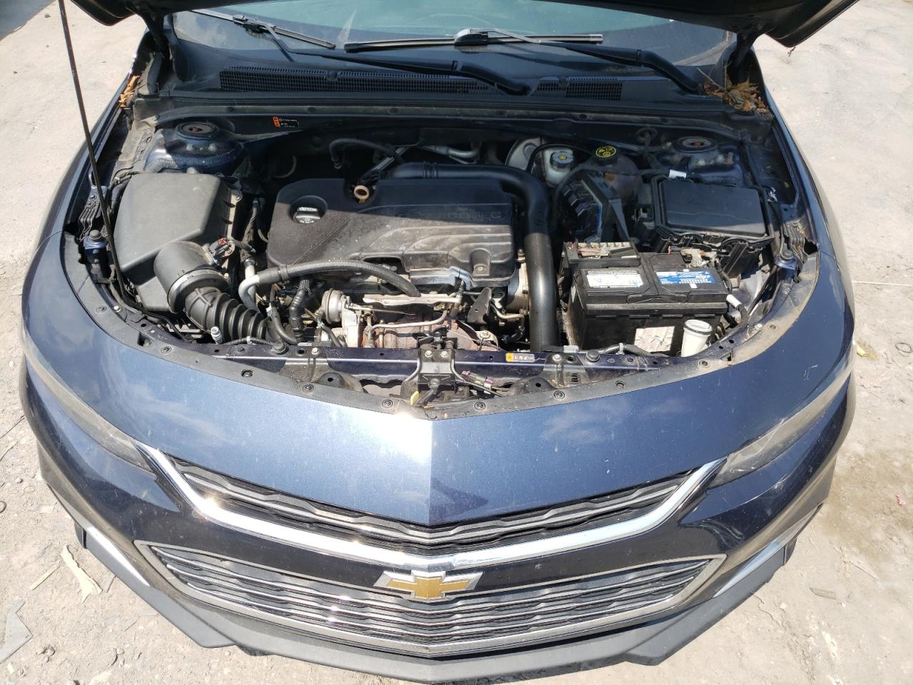 2017 Chevrolet Malibu VIN 1G1ZB5ST7HF226821 Copart auction photo, mechanical / minor dent/scratches damage thumbnail 11