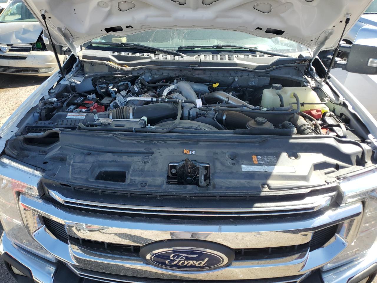 2022 Ford F350 VIN 1FT8W3BT0NED22013 Copart auction photo, side / undercarriage damage thumbnail 11