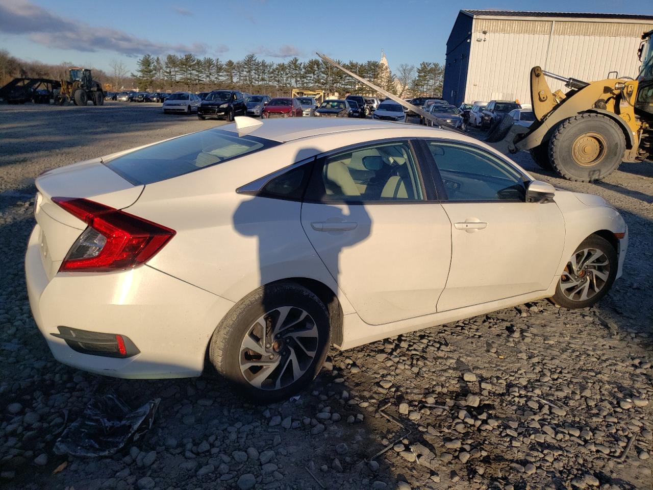 2018 Honda Civic VIN 2HGFC2F73JH554570 Copart auction photo, all over damage thumbnail 3