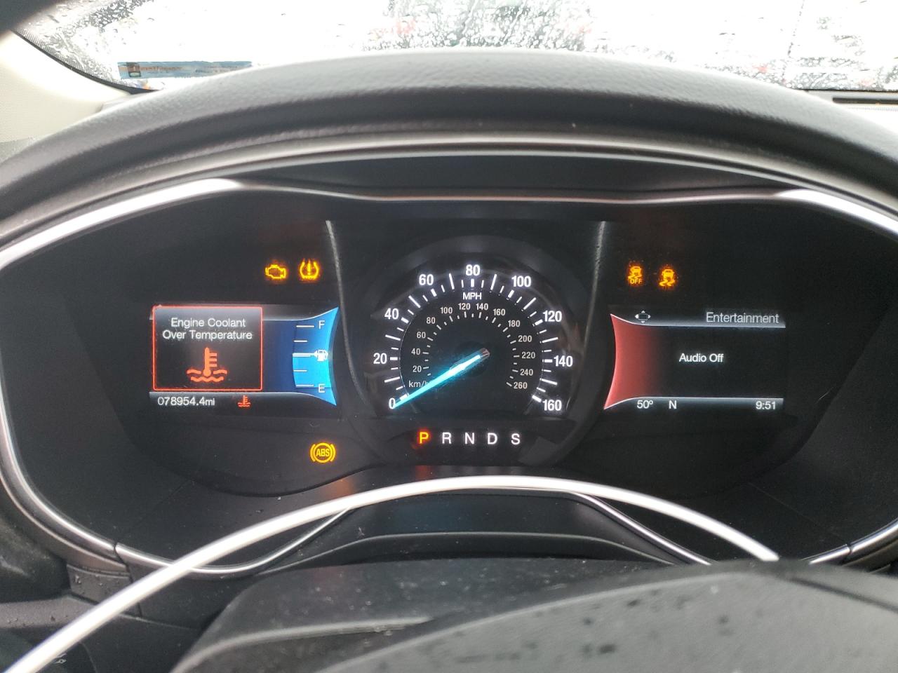 2017 Ford Fusion VIN 3FA6P0HD5HR245407 Copart auction photo, rear end / side damage thumbnail 9