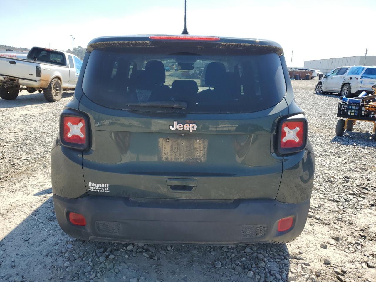 2021 Jeep Renegade VIN ZACNJCAB6MPM34019 Copart auction photo, front end / minor dent/scratches damage thumbnail 6