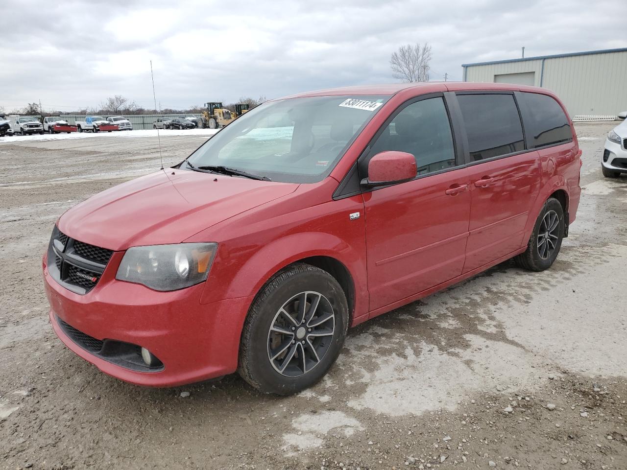 2014 Dodge Caravan VIN 2C4RDGCG9ER362662