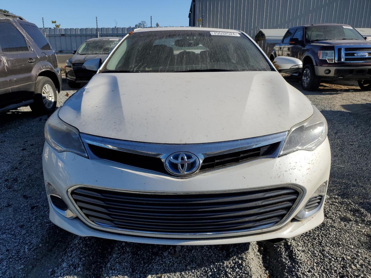 2014 Toyota Avalon VIN 4T1BD1EB1EU034439 Copart auction photo, rear end / top/roof damage thumbnail 5