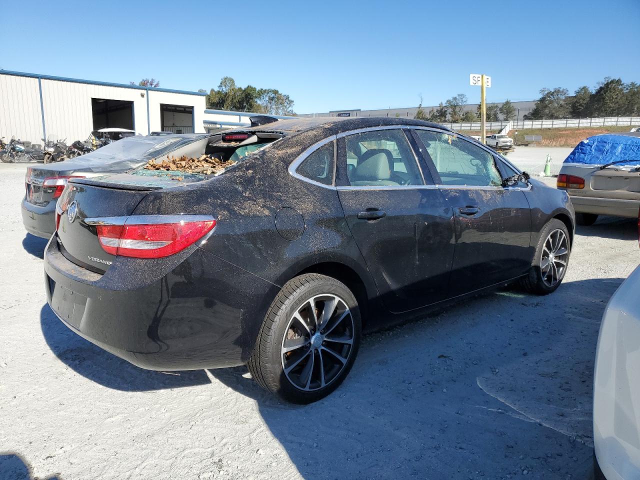 2016 Buick Verano VIN 1G4PW5SK6G4156700 Copart auction photo, top/roof damage thumbnail 3