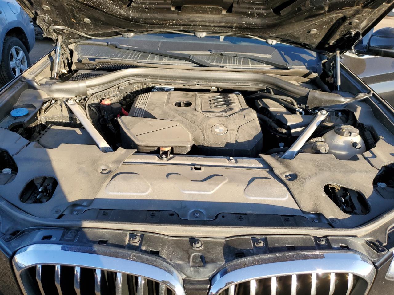 2020 BMW X3 VIN 5UXTY5C00L9D02632 Copart auction photo, side damage thumbnail 12