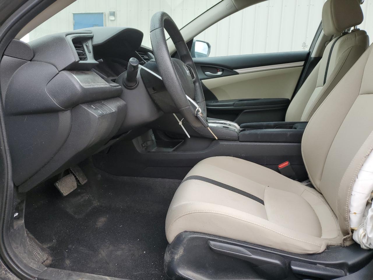 2017 Honda Civic VIN 2HGFC2F57HH551633 Copart auction photo, rear end damage thumbnail 7