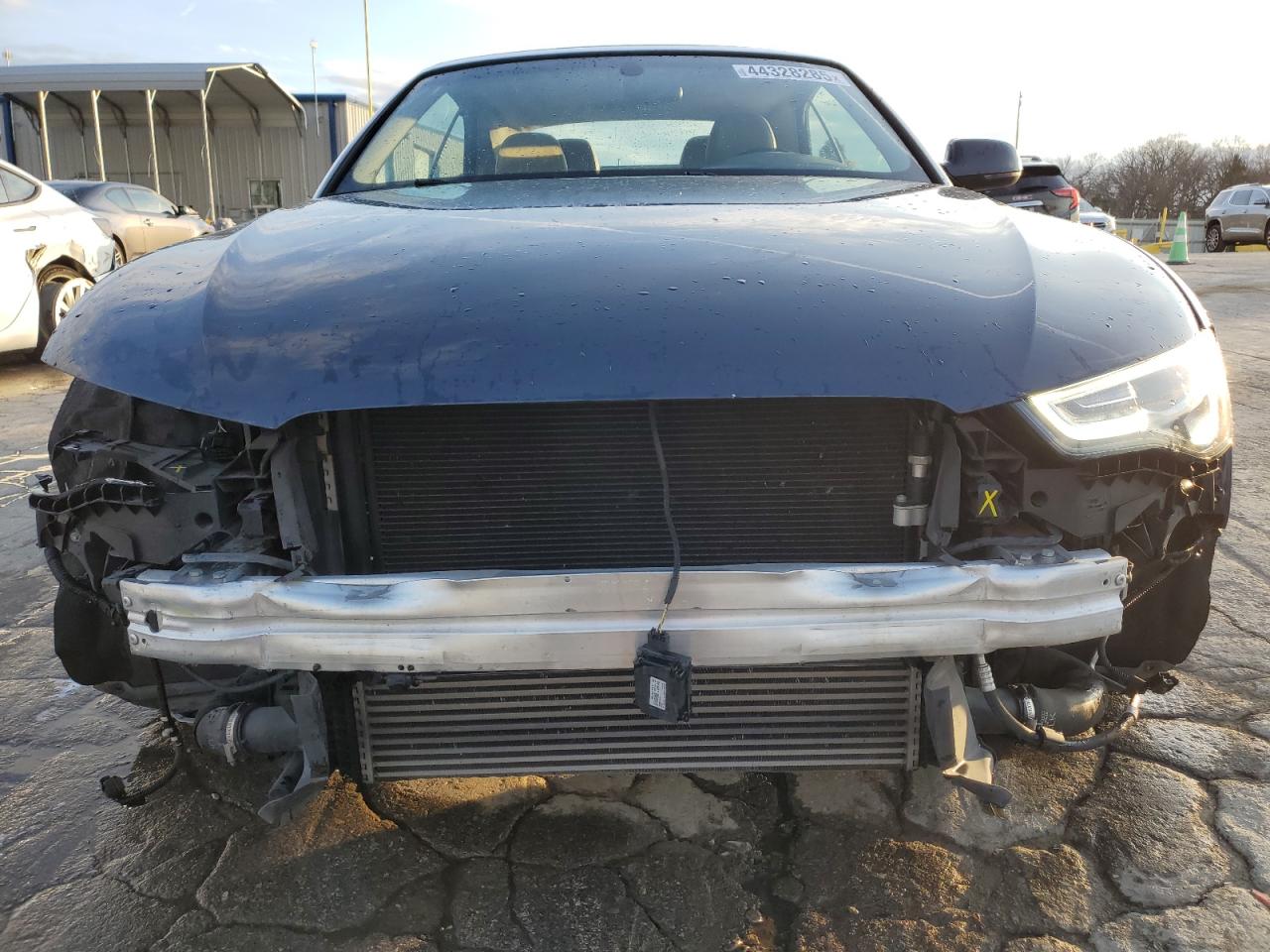 2015 Audi A5 VIN WAUCFAFH2FN007118 Copart auction photo, front end / rear end damage thumbnail 5
