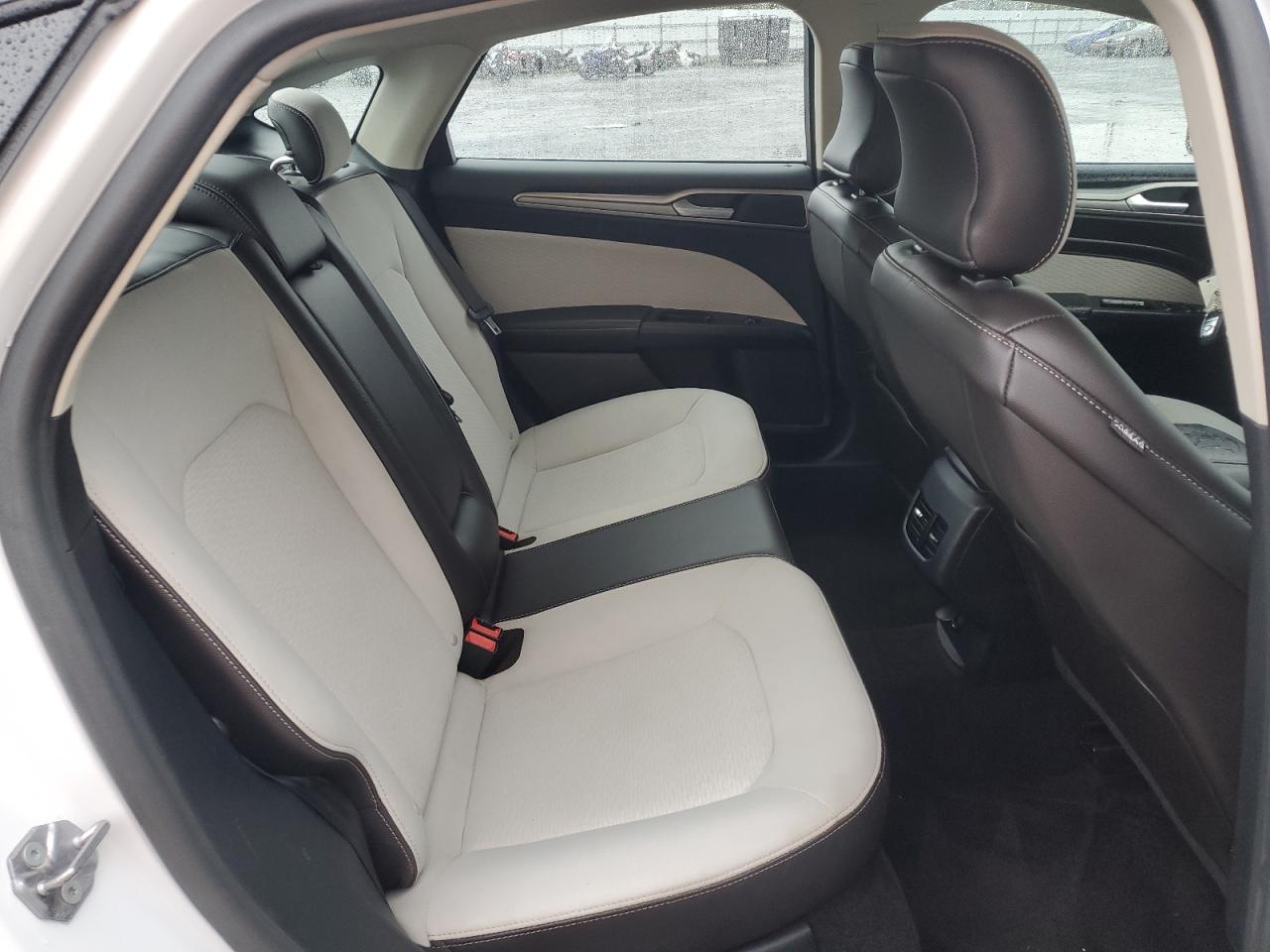 2019 Ford Fusion VIN 3FA6P0HD4KR134483 Copart auction photo, rear end / side damage thumbnail 10