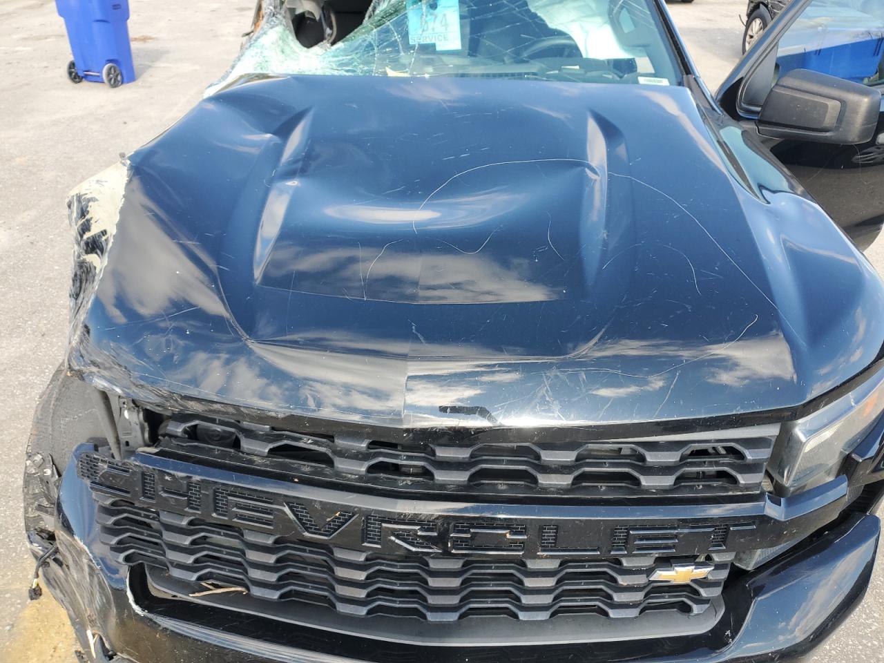 2020 Chevrolet Silverado VIN 3GCPWBEK4LG137008 Copart auction photo, all over damage thumbnail 12