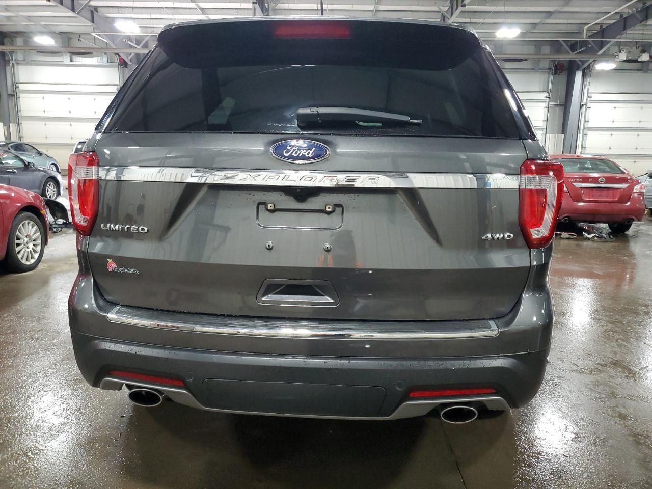 2019 Ford Explorer VIN 1FM5K8F88KGB39522 Copart auction photo, front end damage thumbnail 6