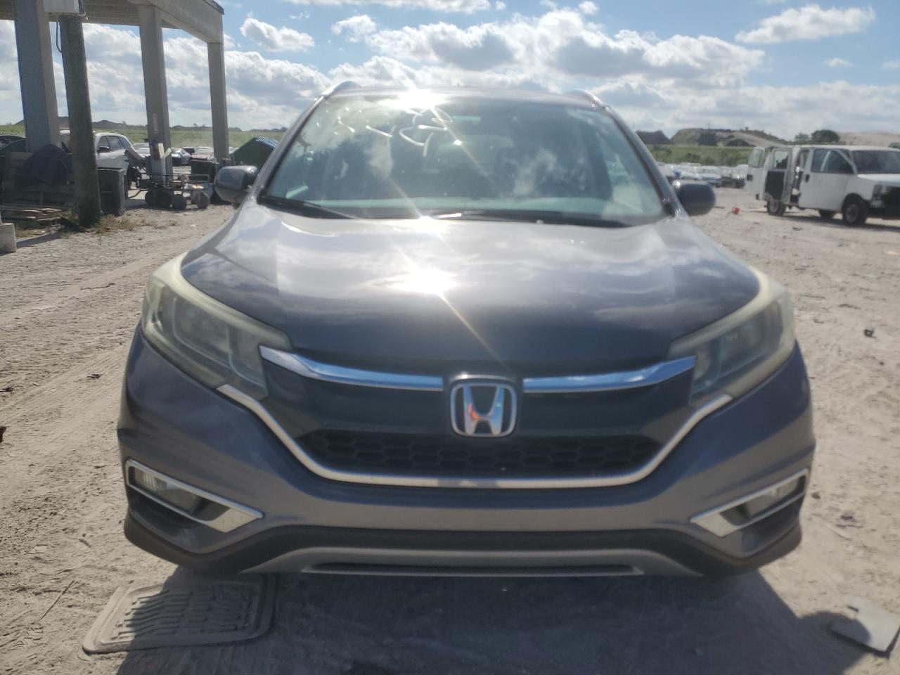 2015 Honda CR-V VIN 2HKRM3H79FH543762 Copart auction photo, rear end damage thumbnail 5