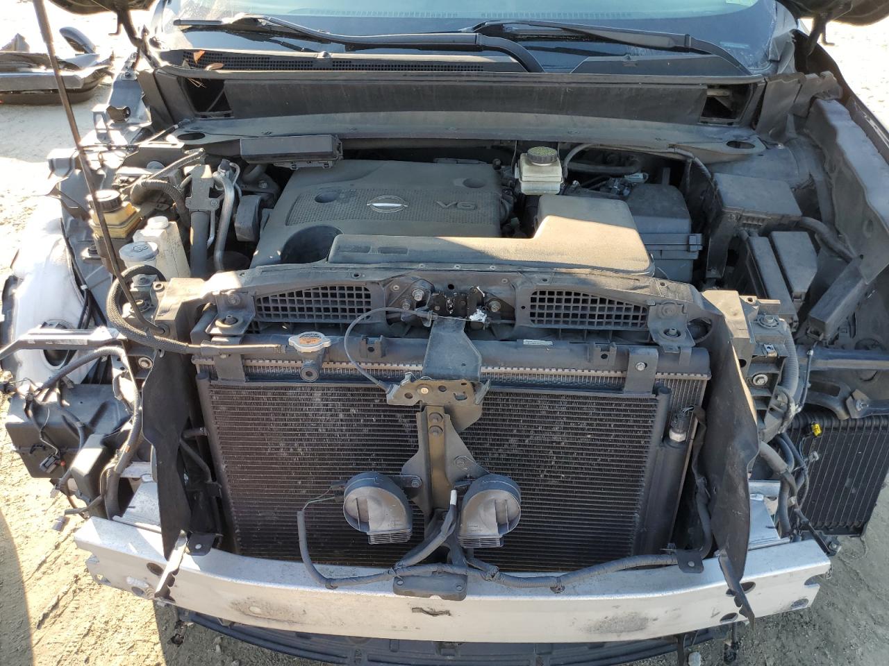 2013 Nissan Pathfinder VIN 5N1AR2MN2DC678843 Copart auction photo, front end / side damage thumbnail 12