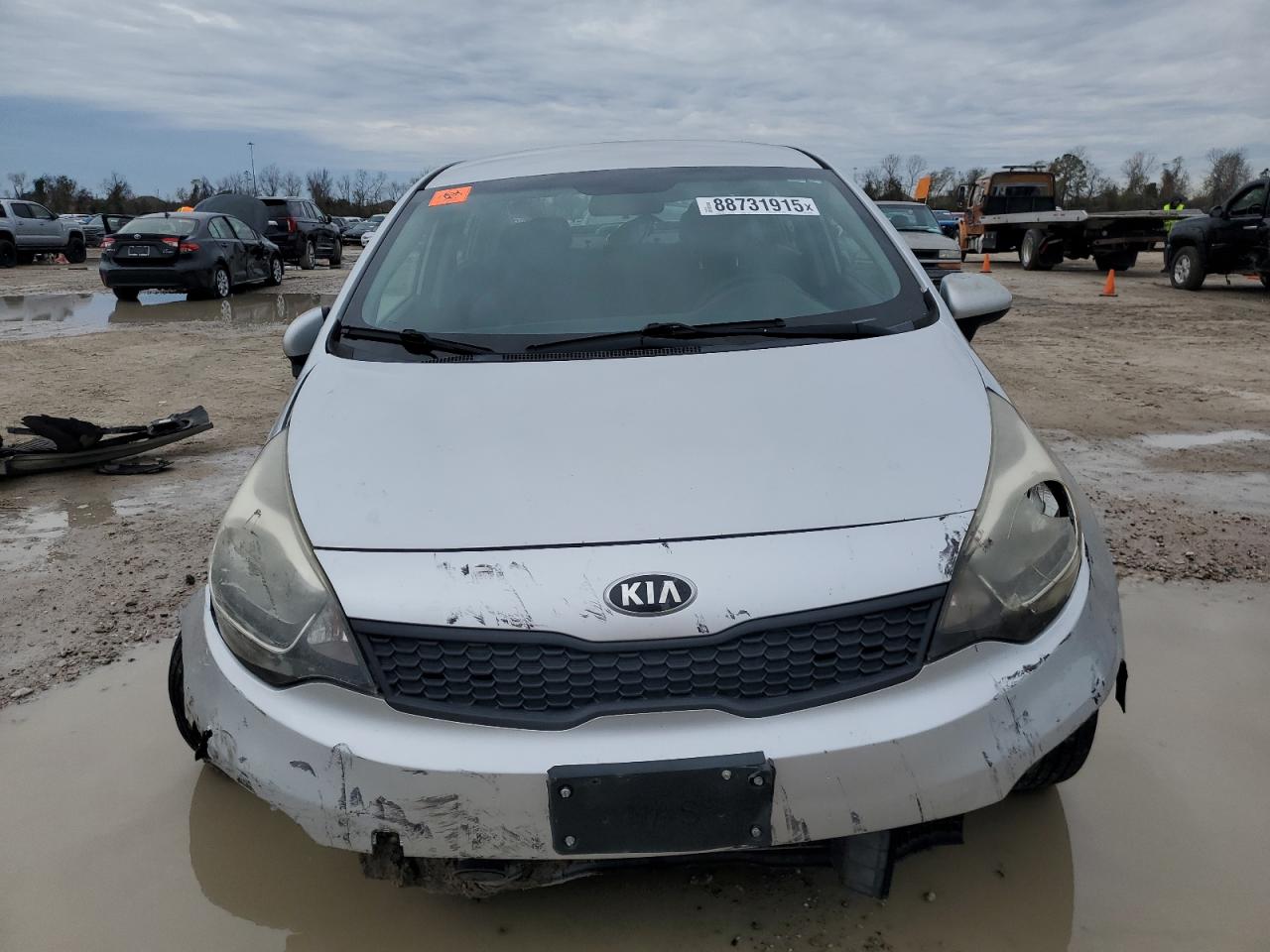 2017 KIA Rio VIN KNADM4A39H6044493 Copart auction photo, all over damage thumbnail 5