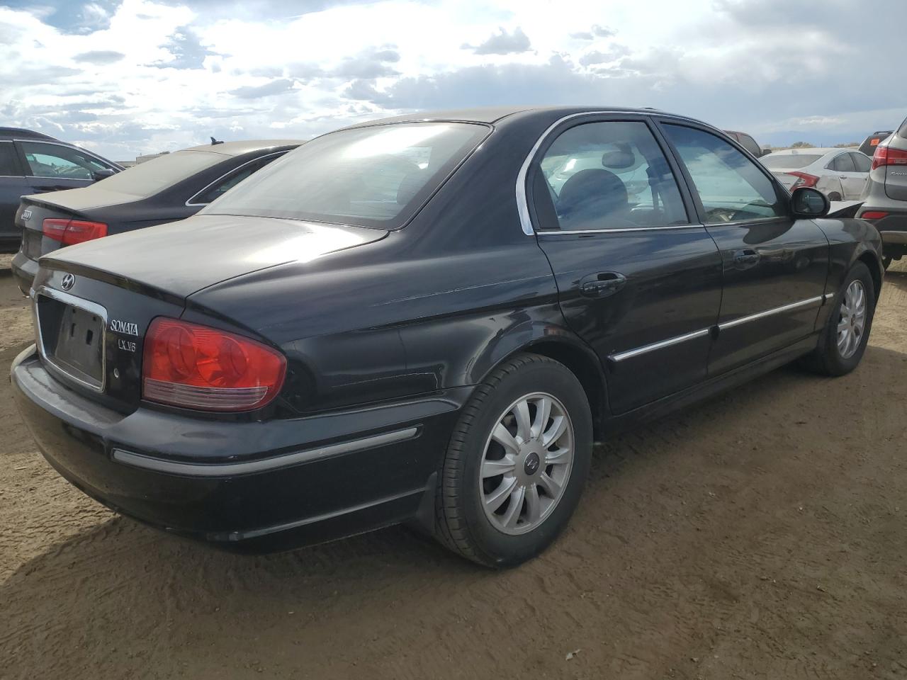 2003 Hyundai Sonata VIN KMHWF35H93A752394 Copart auction photo, front end damage thumbnail 3