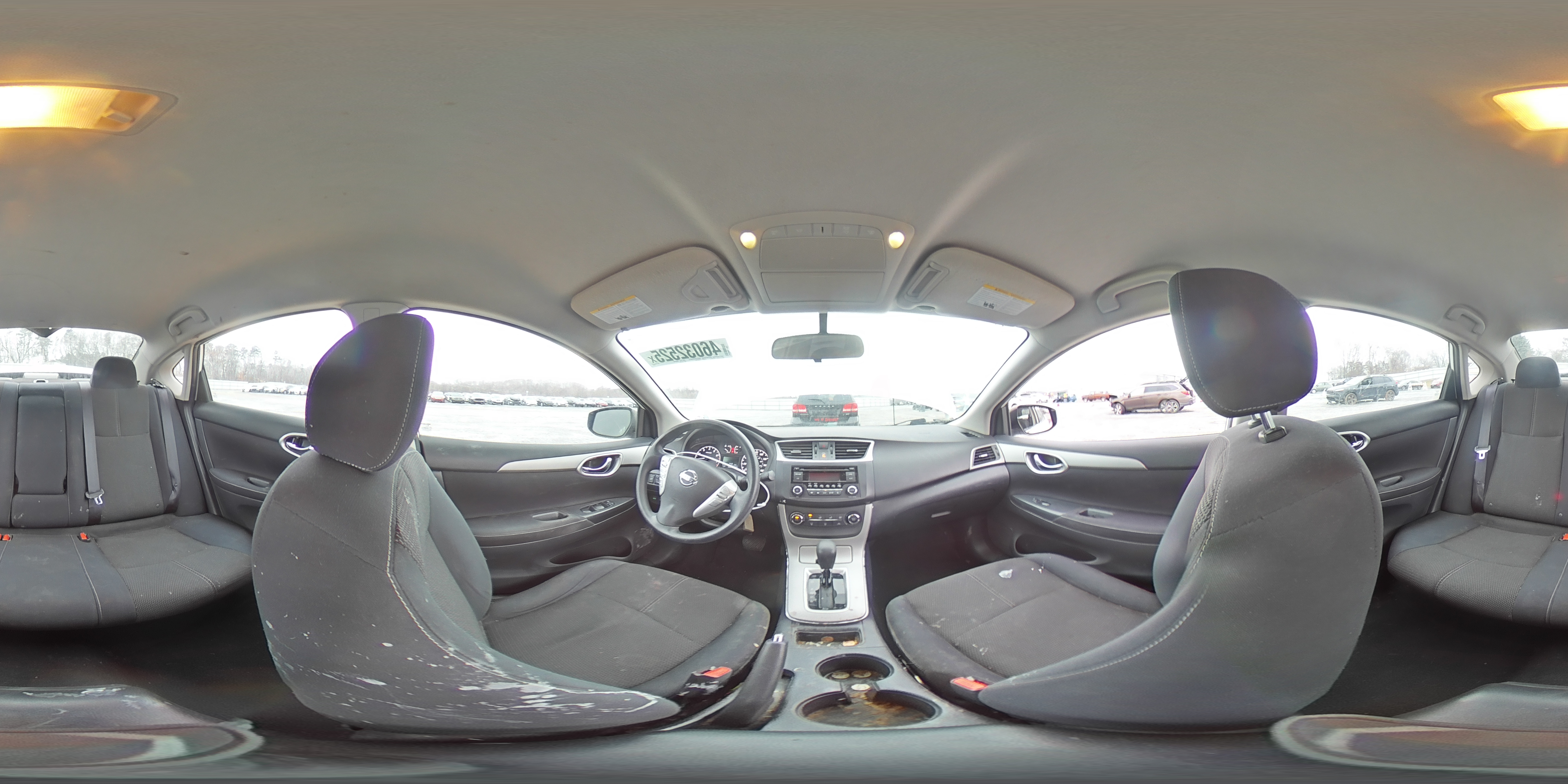 2015 Nissan Sentra VIN 3N1AB7AP9FY291702 Copart auction photo, rear end damage thumbnail 13