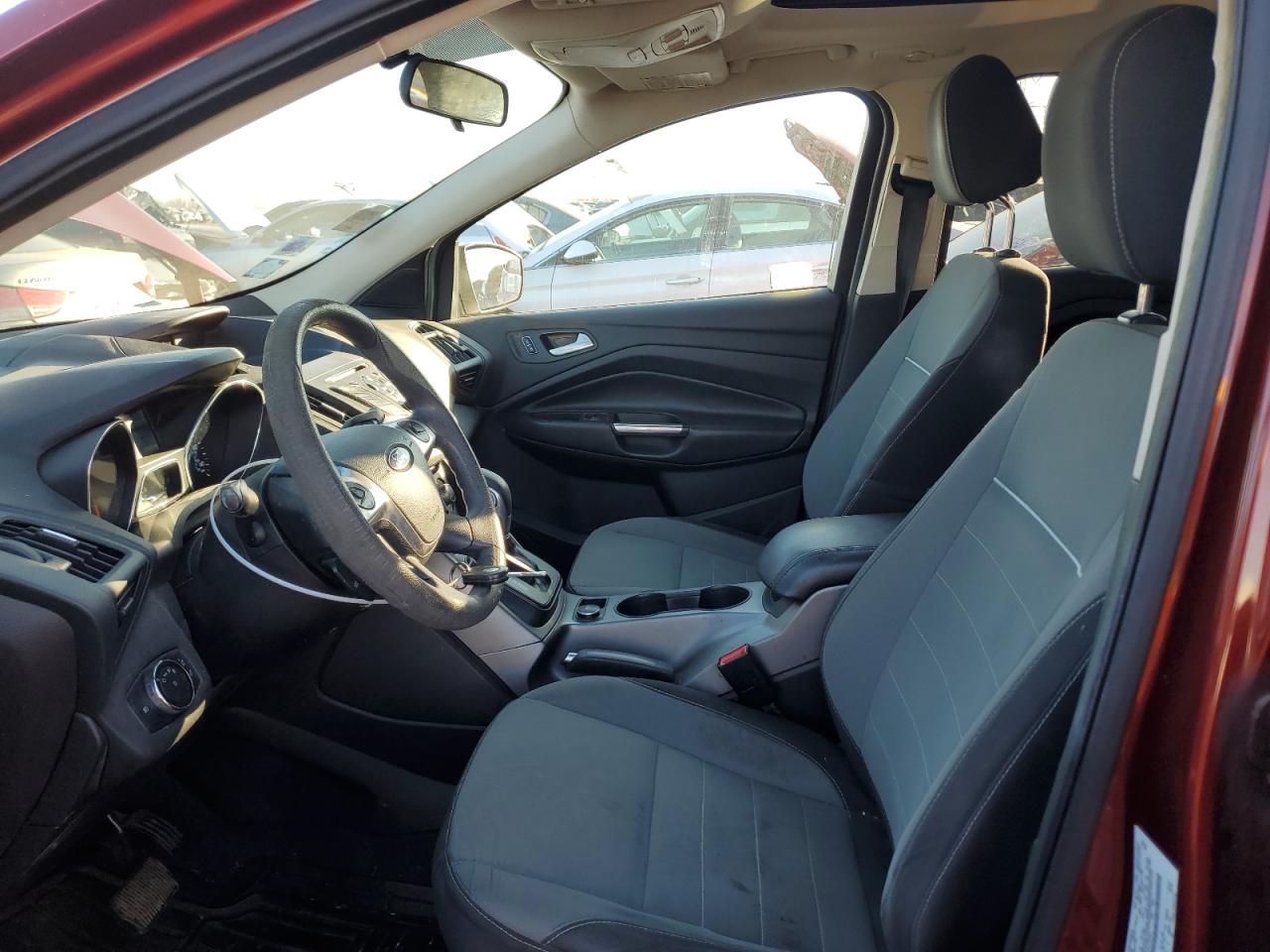 2014 Ford Escape VIN 1FMCU0GX1EUC73593 Copart auction photo, rear end / all over damage thumbnail 7