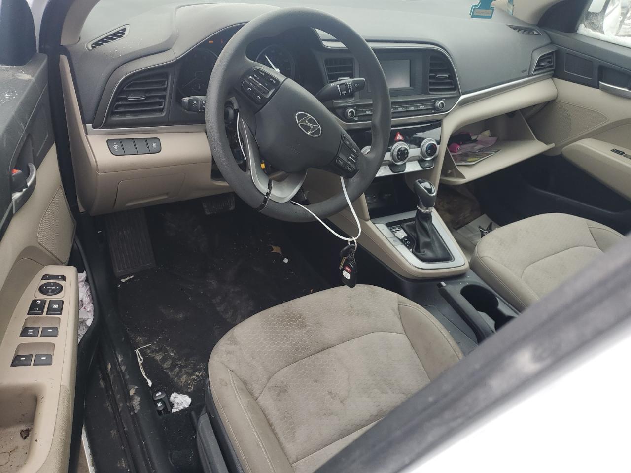 2019 Hyundai Elantra VIN 5NPD74LF8KH434189 Copart auction photo, front end damage thumbnail 8