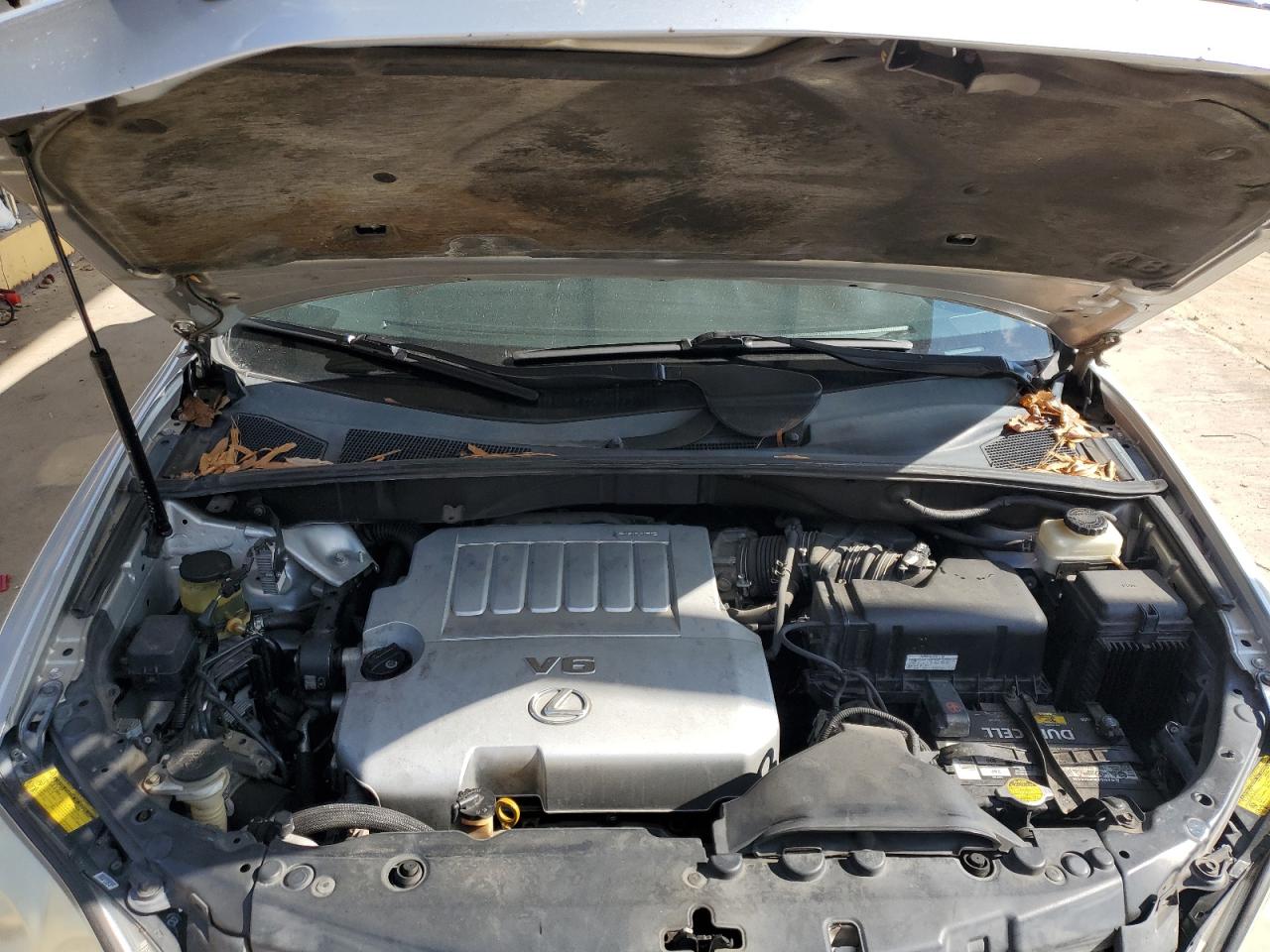 2009 Lexus RX VIN 2T2GK31UX9C062077 Copart auction photo, front end / side damage thumbnail 13