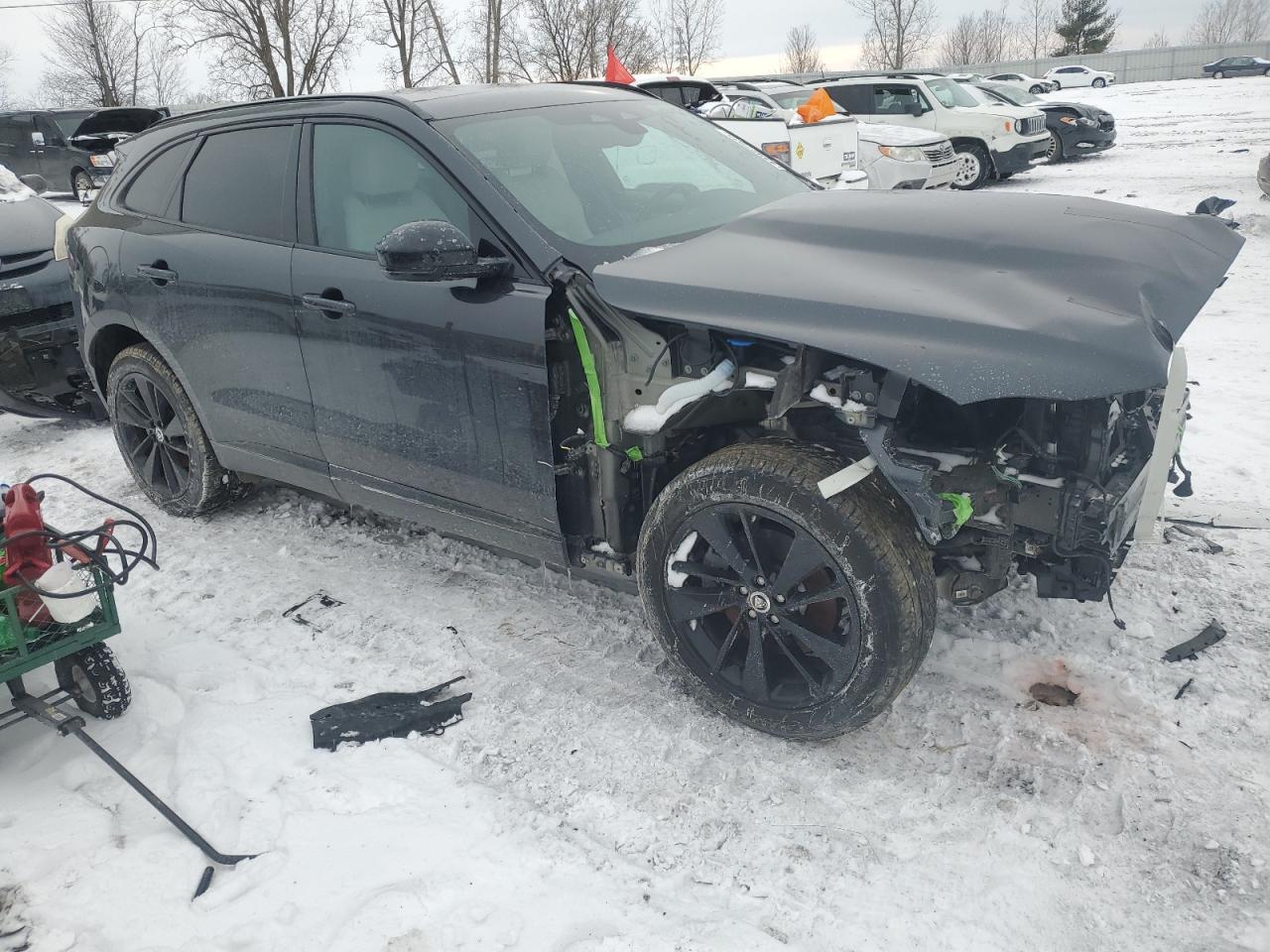 2024 Jaguar F-Pace VIN SADCT2EX2RA724645 Copart auction photo, front end damage thumbnail 4