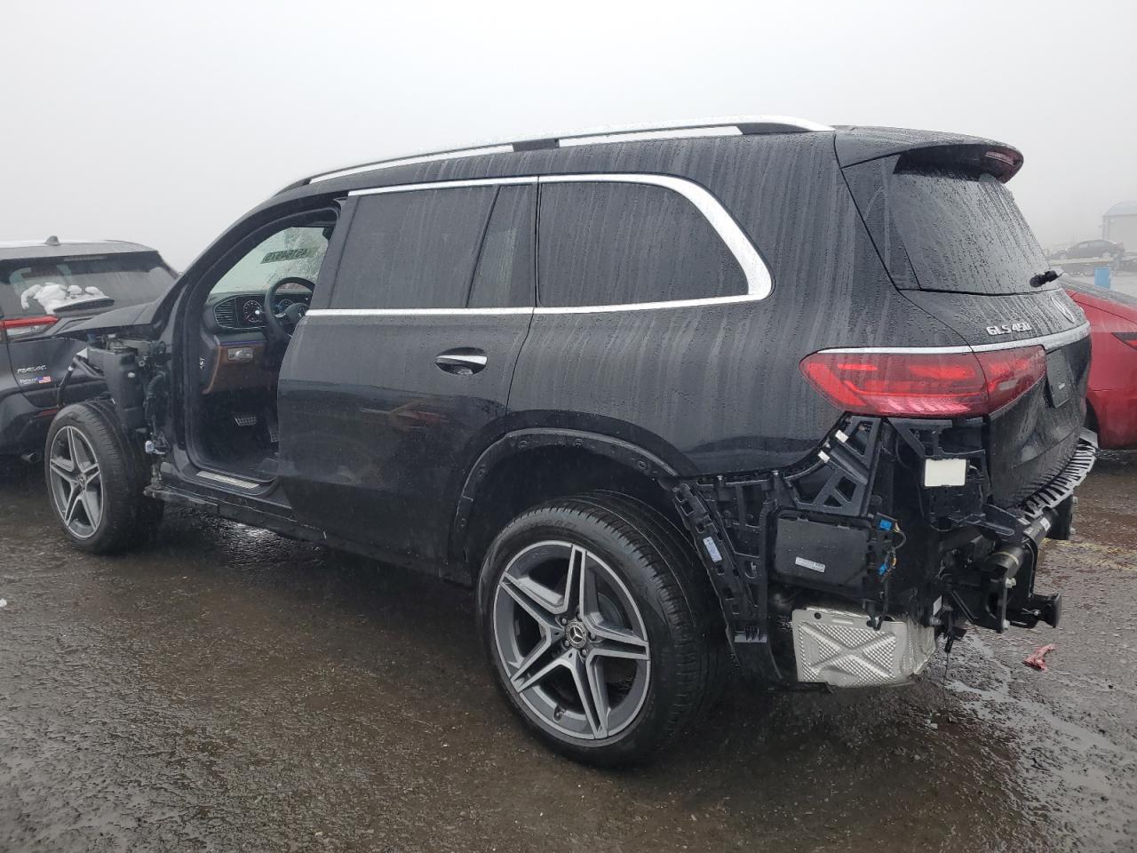 2024 Mercedes-Benz GLS-klasse VIN 4JGFF5KE7RB107641 Copart auction photo, rear end / side damage thumbnail 2