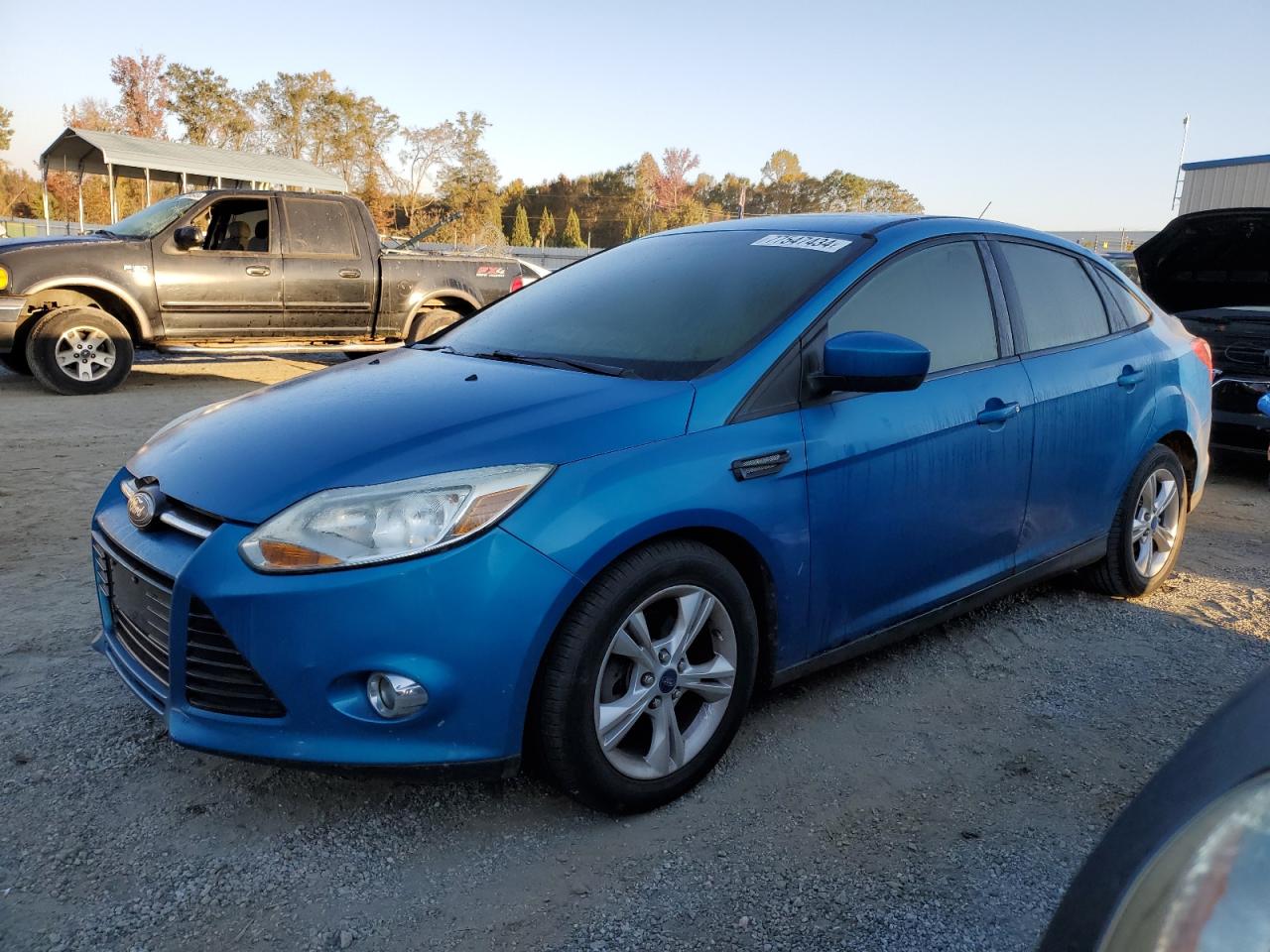 2012 Ford Focus VIN 1FAHP3F29CL103855