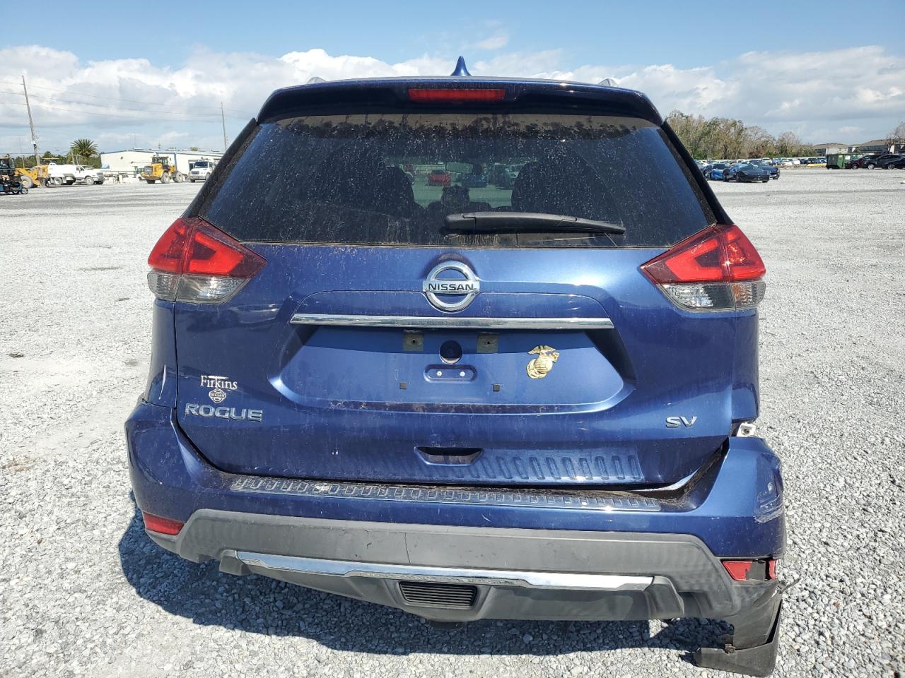 2018 Nissan Rogue VIN KNMAT2MT7JP551577 Copart auction photo, side damage thumbnail 6