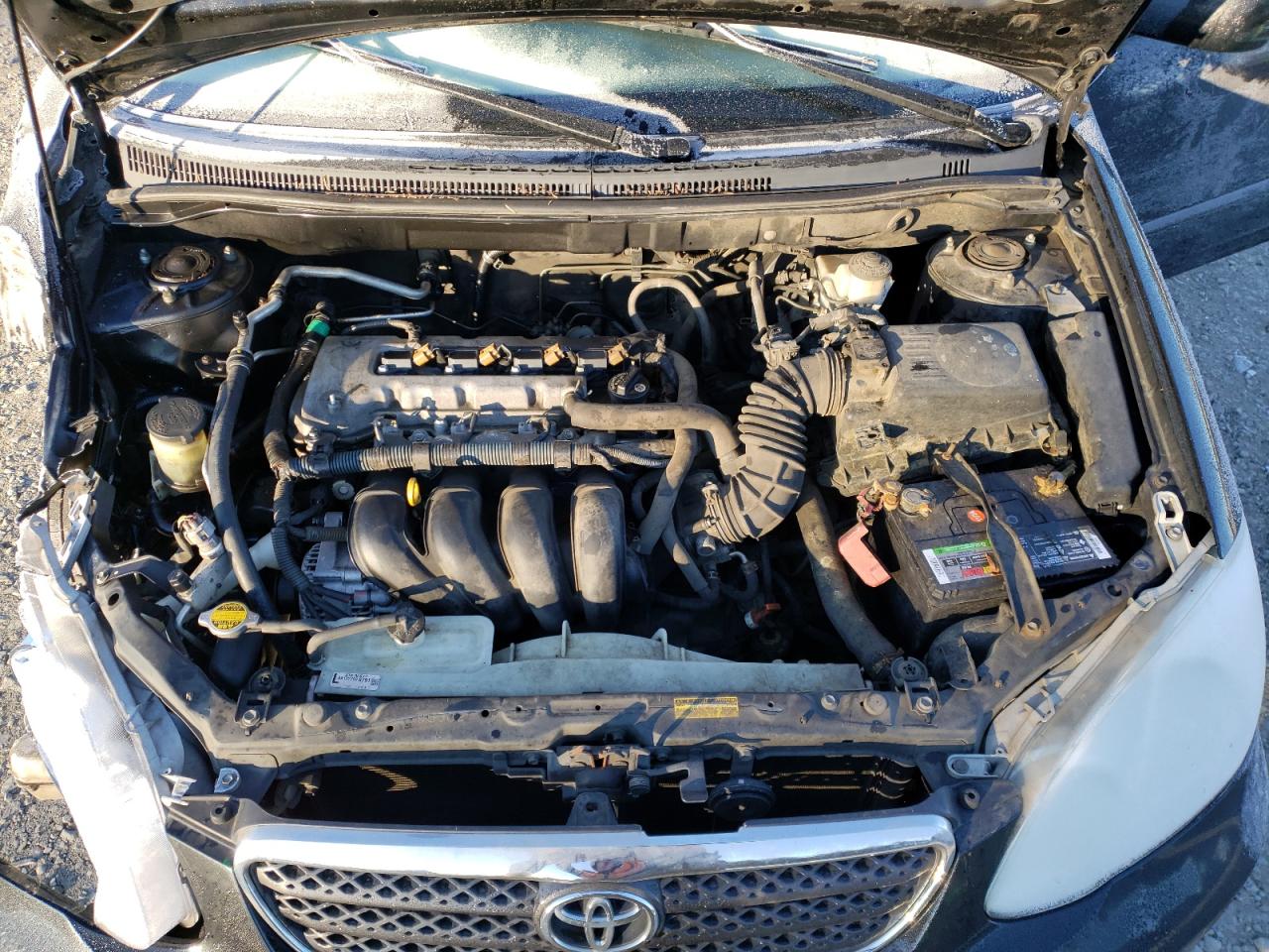 2008 Toyota Corolla VIN 1NXBR32E48Z036511 Copart auction photo, front end damage thumbnail 11